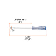 Desarmador de cruz de golpe 5/16' x 8', TRUPER EXPERT