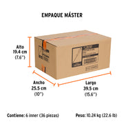 Desarmador plano de golpe 5/16' x 8', TRUPER EXPERT