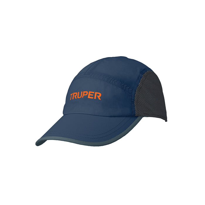 Gorra color azul marino, 100% poliéster, TRUPER