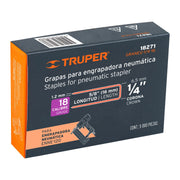 Caja con 5000 grapas corona 1/4' calibre 18, 16mm p/ENNE-120