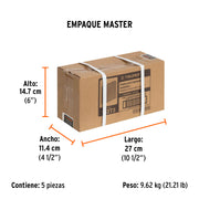 Caja con 5000 grapas corona 1/4' calibre 18, 22mm p/ENNE-120