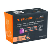 Caja con 5000 grapas corona 1/4' calibre 18, 25mm p/ENNE-120