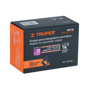 Caja con 5000 grapas corona 1/4' calibre 18, 32mm p/ENNE-120