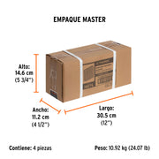 Caja con 5000 grapas corona 1/4' calibre 18, 32mm p/ENNE-120