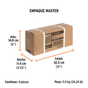 Caja con 5000 grapas corona 1/4' calibre 18, 35mm p/ENNE-120