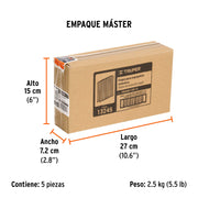 Caja con 5000 grapas corona 3/8' calibre 22, 13mm p/ENNE-70