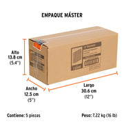 Caja con 1000 grapas corona 7/16' cal. 16, 50mm p/ENNE-160