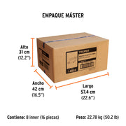Inyectora de grasa 14 oz, 6000 PSI con grip antiderrapante