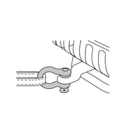 Grillete de acero forjado 1/2', FIERO