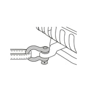Grillete de acero forjado 1-3/8', FIERO