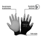 Guantes de nylon recubiertos de poliuretano, CH, PRETUL