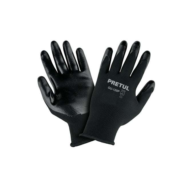 Guantes de nylon recubiertos de nitrilo, XCH, PRETUL