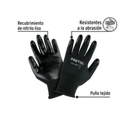 Guantes de nylon recubiertos de nitrilo, XCH, PRETUL