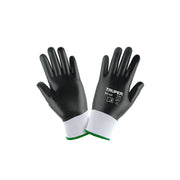 Guantes de poliéster recubiertos de nitrilo, G, TRUPER