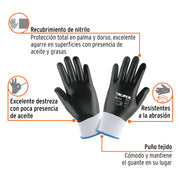 Guantes de poliéster con recubrimiento de nitrilo, XG TRUPER