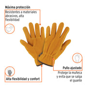 Guantes de carnaza, usos generales, CH, TRUPER