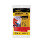 Guantes de látex para limpieza, rojos, EG, PRETUL