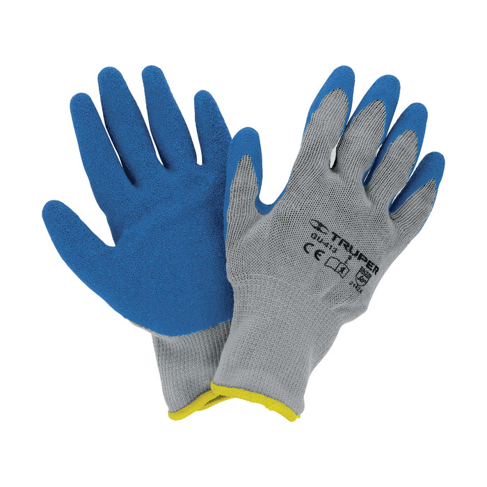 Guantes de poliéster recubiertos de látex, G, TRUPER