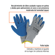 Guantes de poliéster recubiertos de látex, G, TRUPER