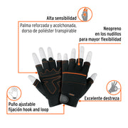 Guantes para mecánico cortos, unitalla, TRUPER