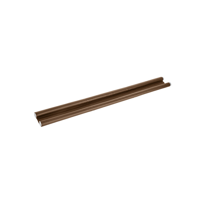 Guardapolvo con funda 95 cm, café, HERMEX