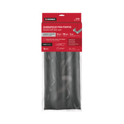 Guardapolvo con funda 95 cm, negro, HERMEX