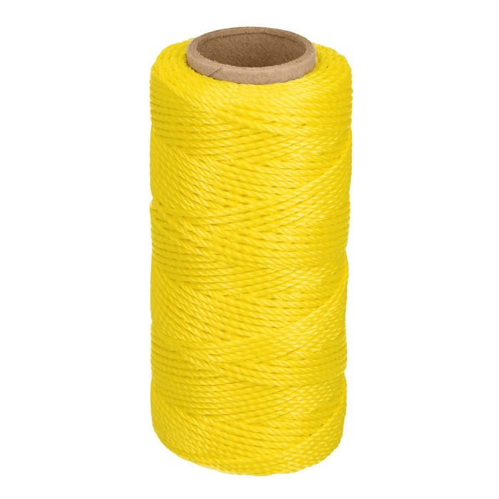 Carrete con 65 m de hilo para albañil amarillo, TRUPER