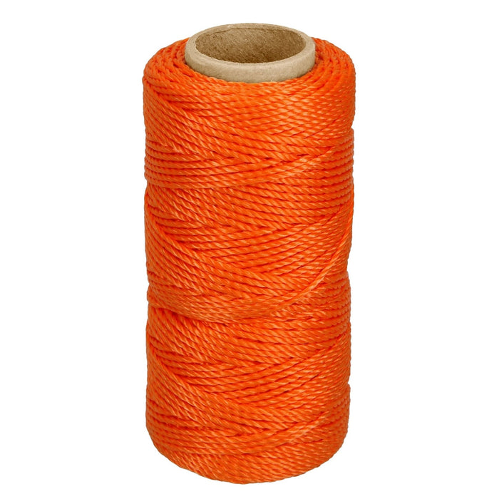 Carrete con 65 m de hilo para albañil naranja, TRUPER