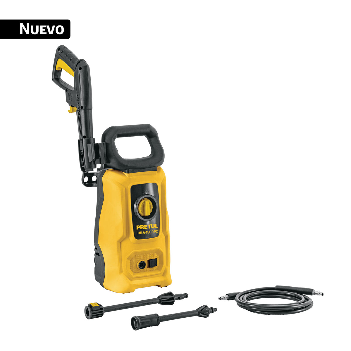 Hidrolavadora eléctrica, 1500 PSI, PRETUL