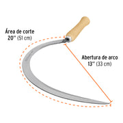 Hoz dentada # 2, 20', TRUPER