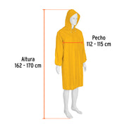 Gabardina impermeable triple capa, talla CH, TRUPER EXPERT