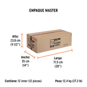 Inversor de corriente de 400 W con puertos USB, TRUPER
