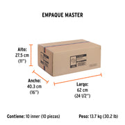 Inversor de corriente de 750 W con puertos USB, TRUPER