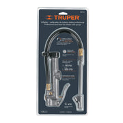 Inflador calibrador de cabeza doble, profesional, TRUPER
