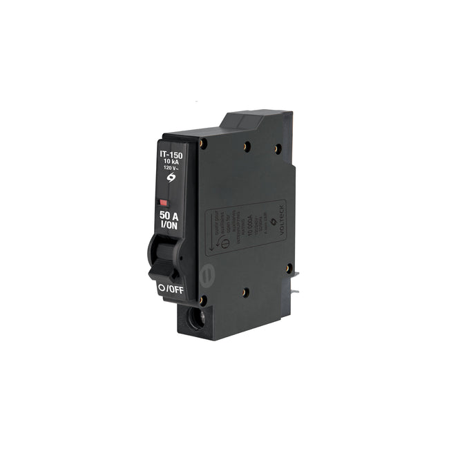 Interruptor de 1 polo 50A, enchufable, VOLTECK