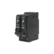 Interruptor de 2 polos 15A, enchufable, a granel, VOLTECK