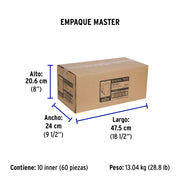 Interruptor de 2 polos 15A, enchufable, a granel, VOLTECK