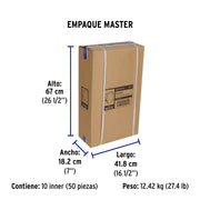 Interruptor de 2 polos 15A, enchufable, VOLTECK