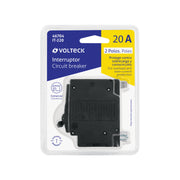 Interruptor de 2 polos 20A, enchufable, VOLTECK