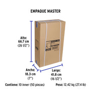 Interruptor de 2 polos 20A, enchufable, VOLTECK