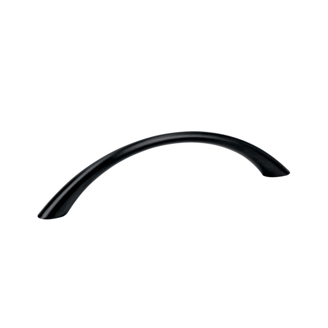 Jaladera de 96mm, línea Arco, negro, HERMEX