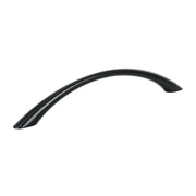 Jaladera de 128mm, línea Arco, negro, HERMEX