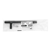 Jaladera de acero, 96mm, línea Cilindro, negro, HERMEX