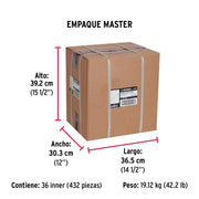 Jaladera metálica de 76 mm estilo 'Colonial', latón antiguo