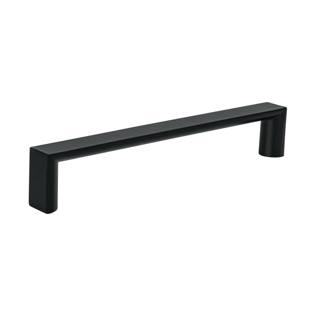 Jaladera de 128mm, línea Andamio, negro, HERMEX