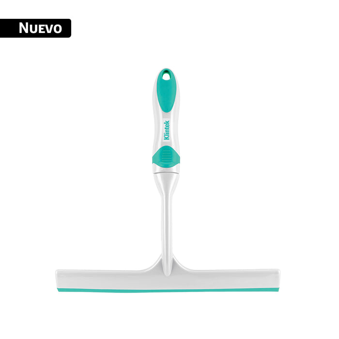 Limpiavidrios manual con base de plástico de 25 cm, KLINTEK