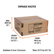 Avellanador para tubo, ajustable de 3/16' a 5/8', TRUPER