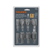 Juego de 8 brocas clavacote para madera, TRUPER