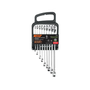 Juego de 9 llaves combinadas extralargas pulidas std, EXPERT