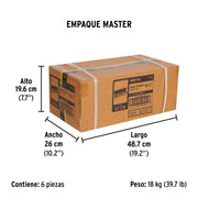 Juego de 16 herramientas 1/2' mm para mecánico, PRETUL